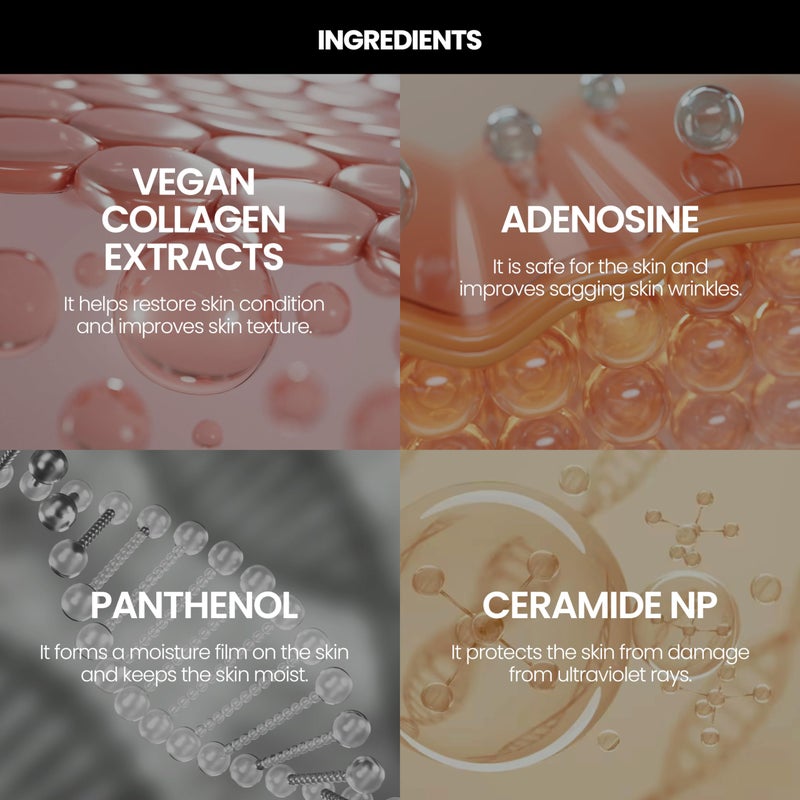 DERMALOGY by NEOGENLAB Collagen Moisturizing Cream - Facial Moisturizer for Plump and Firming Skin (Collagen Lifting Cream 2.36 Fl Oz / 70 ml) - Image 4